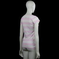 T-shirt - White & Pink - Size M