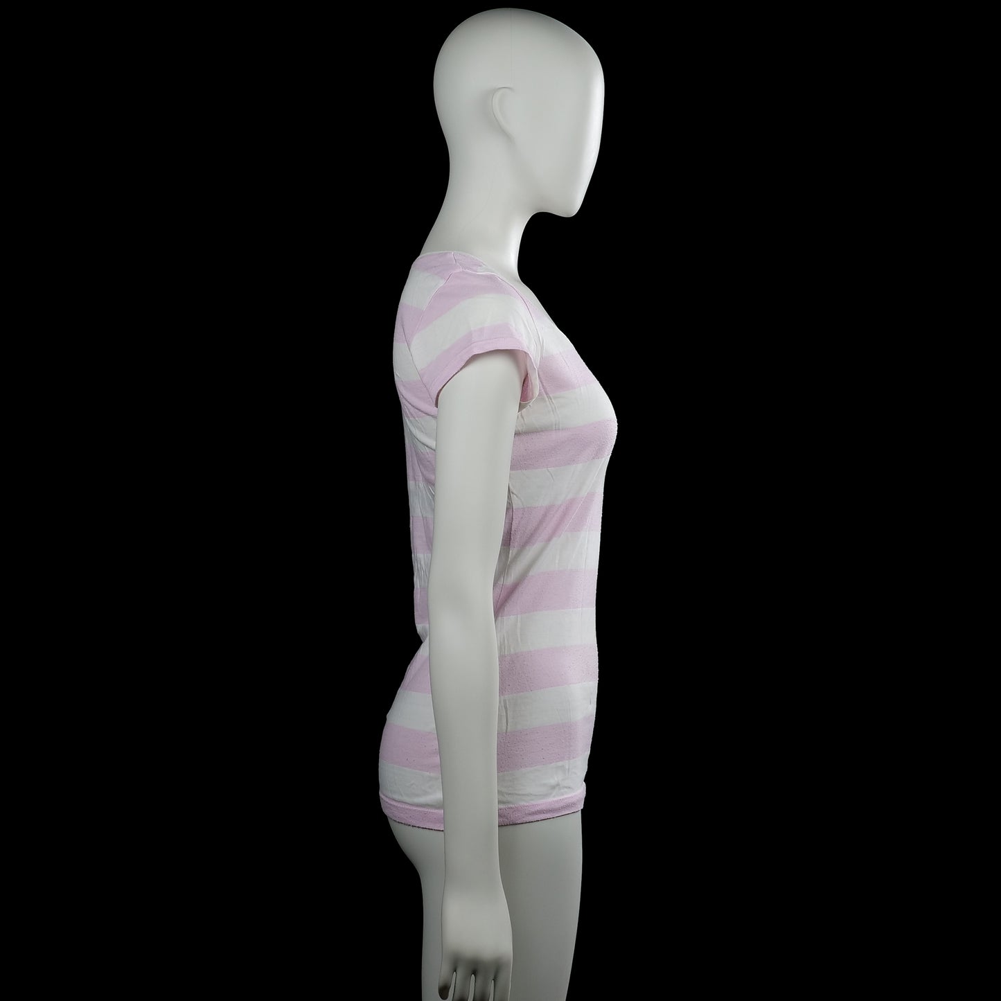 T-shirt - White & Pink - Size M