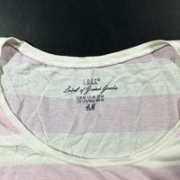 T-shirt - White & Pink - Size M
