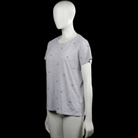 T-shirt - Light Gray & Black - Size L