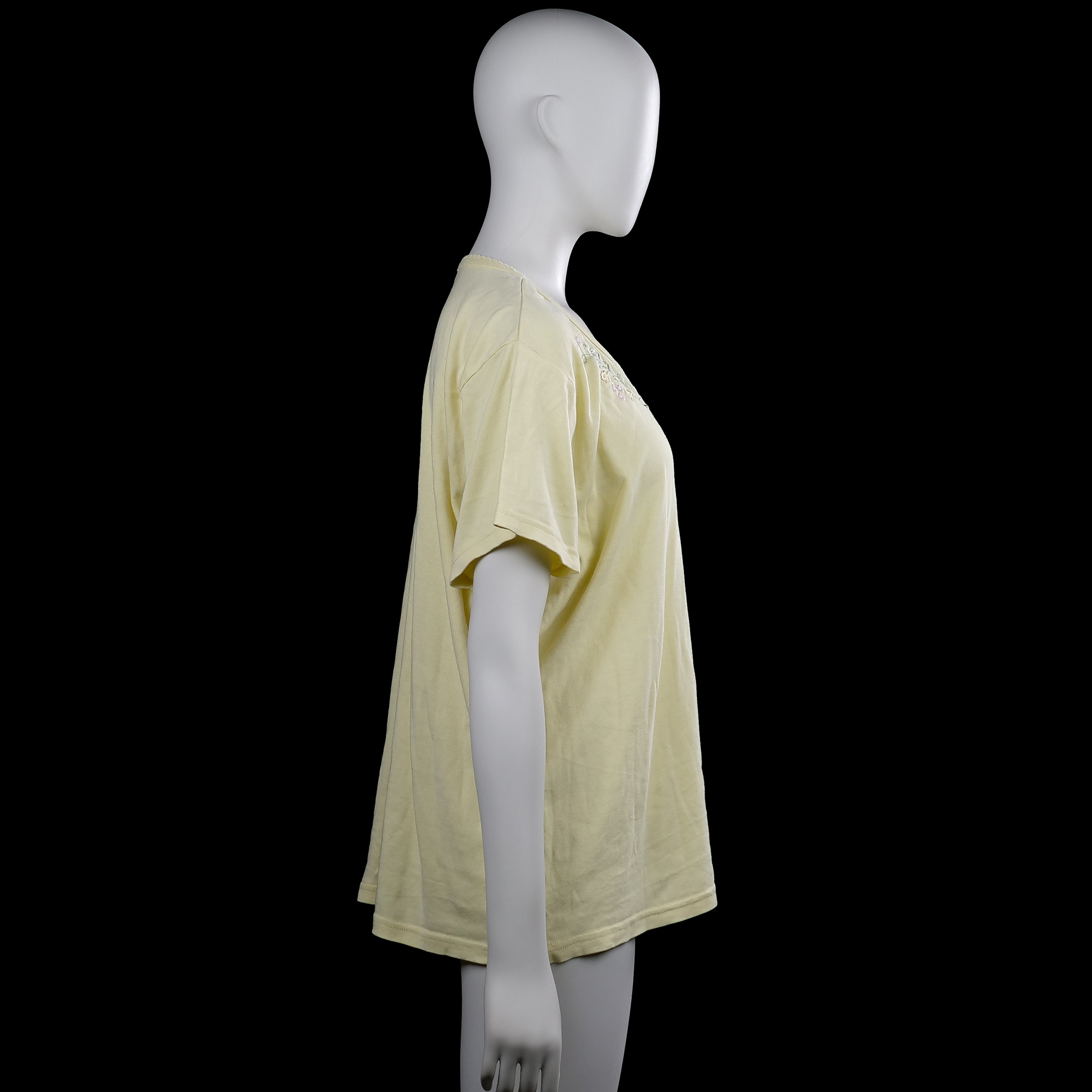 T-shirt - Yellow - Size XXL
