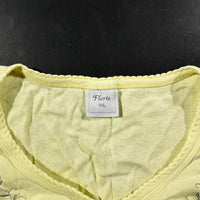 T-shirt - Yellow - Size XXL