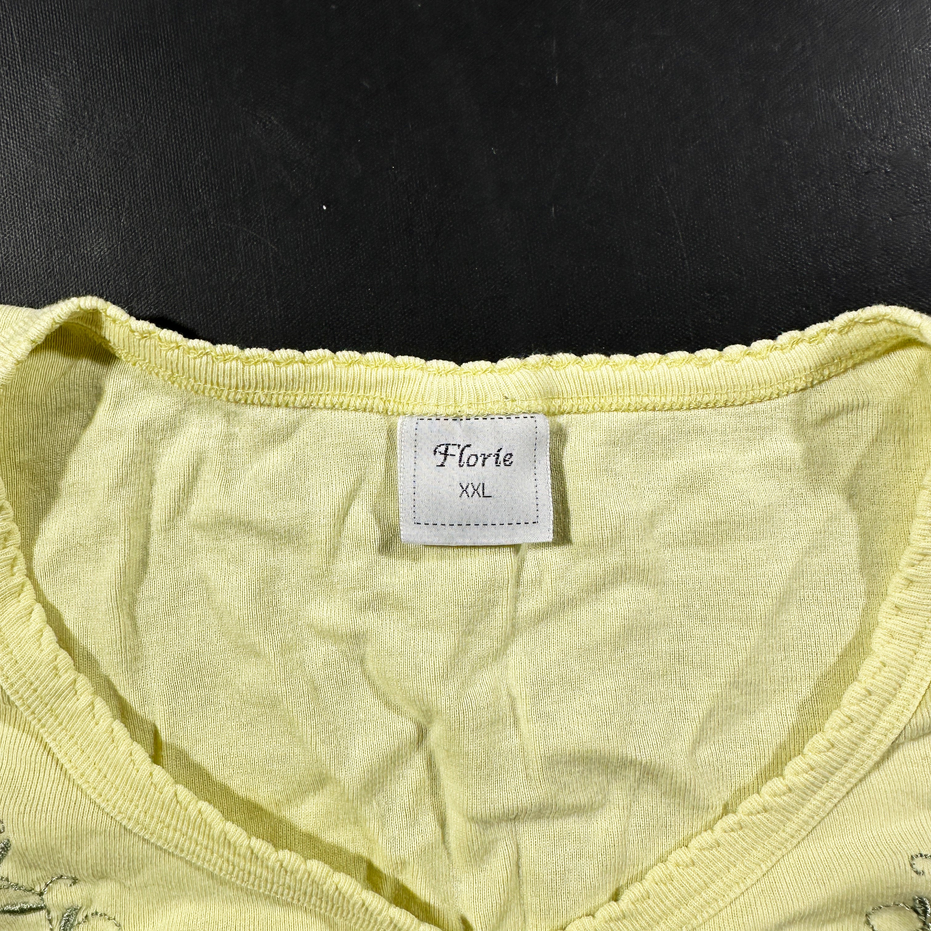T-shirt - Yellow - Size XXL