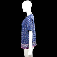 T-shirt - Navy & Pink - Size 44, 46