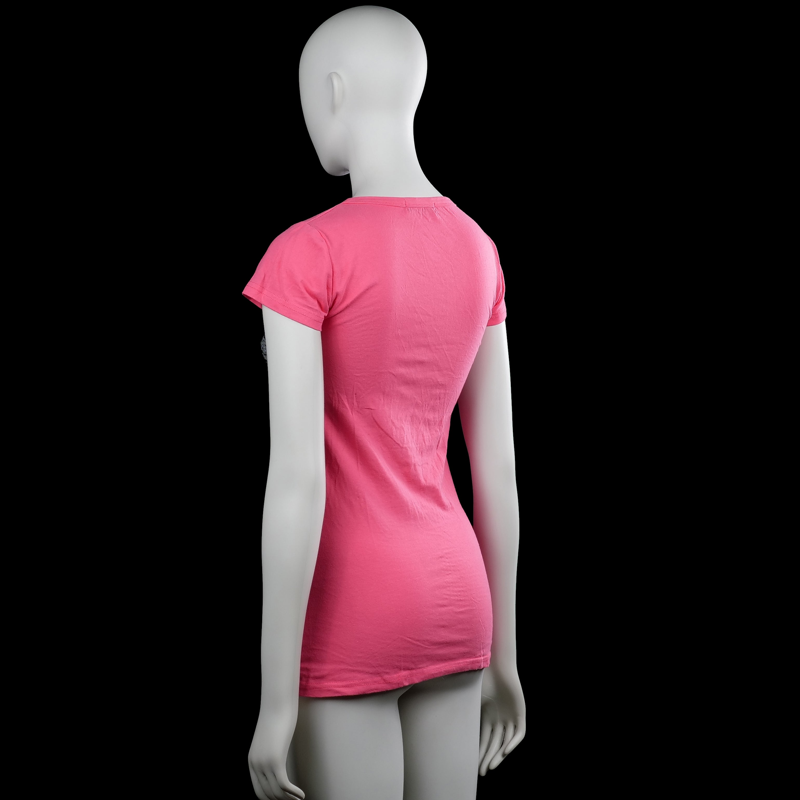 T-shirt - Pink & Gray - Size S