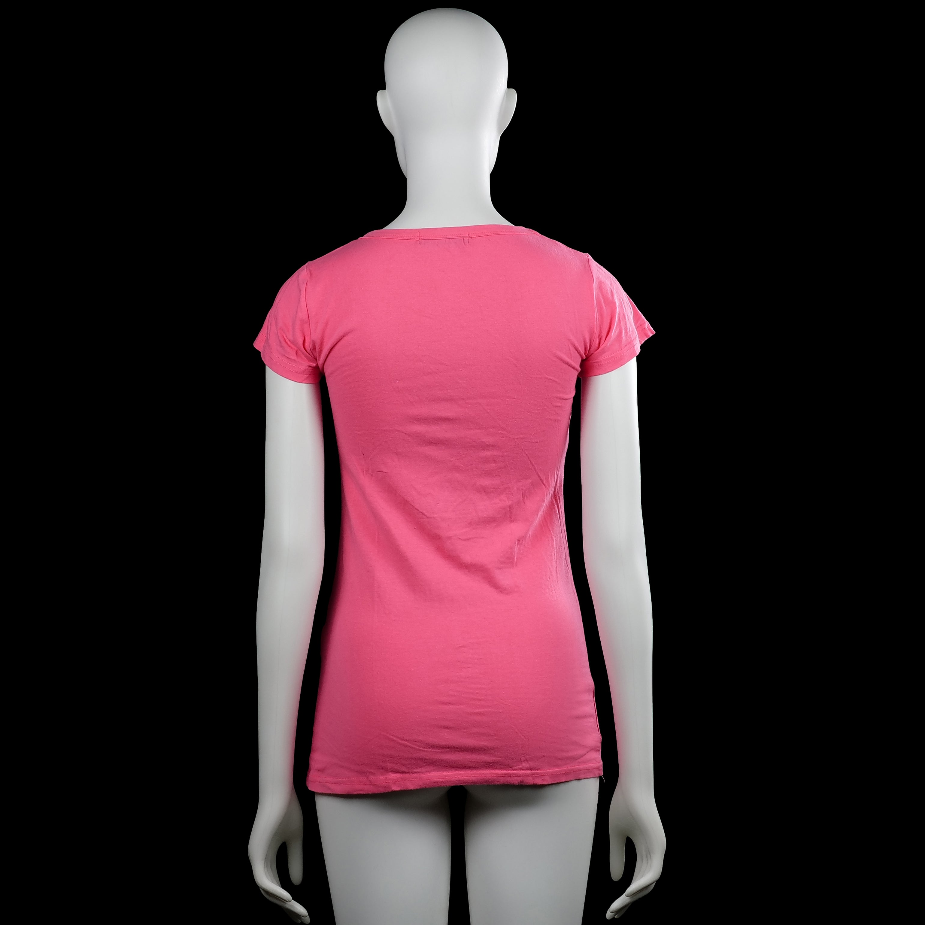 T-shirt - Pink & Gray - Size S