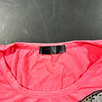 T-shirt - Pink & Gray - Size S