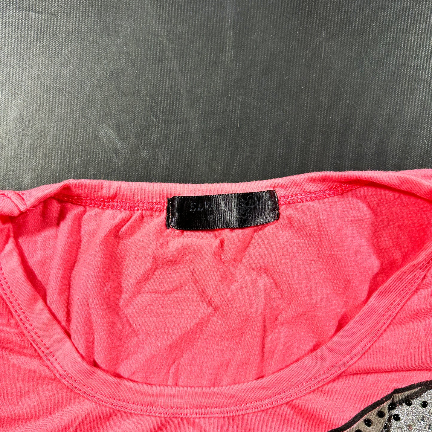 T-shirt - Pink & Gray - Size S