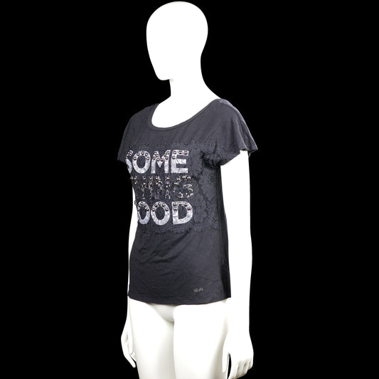 T-shirt - Charcoal & Gray - Size S