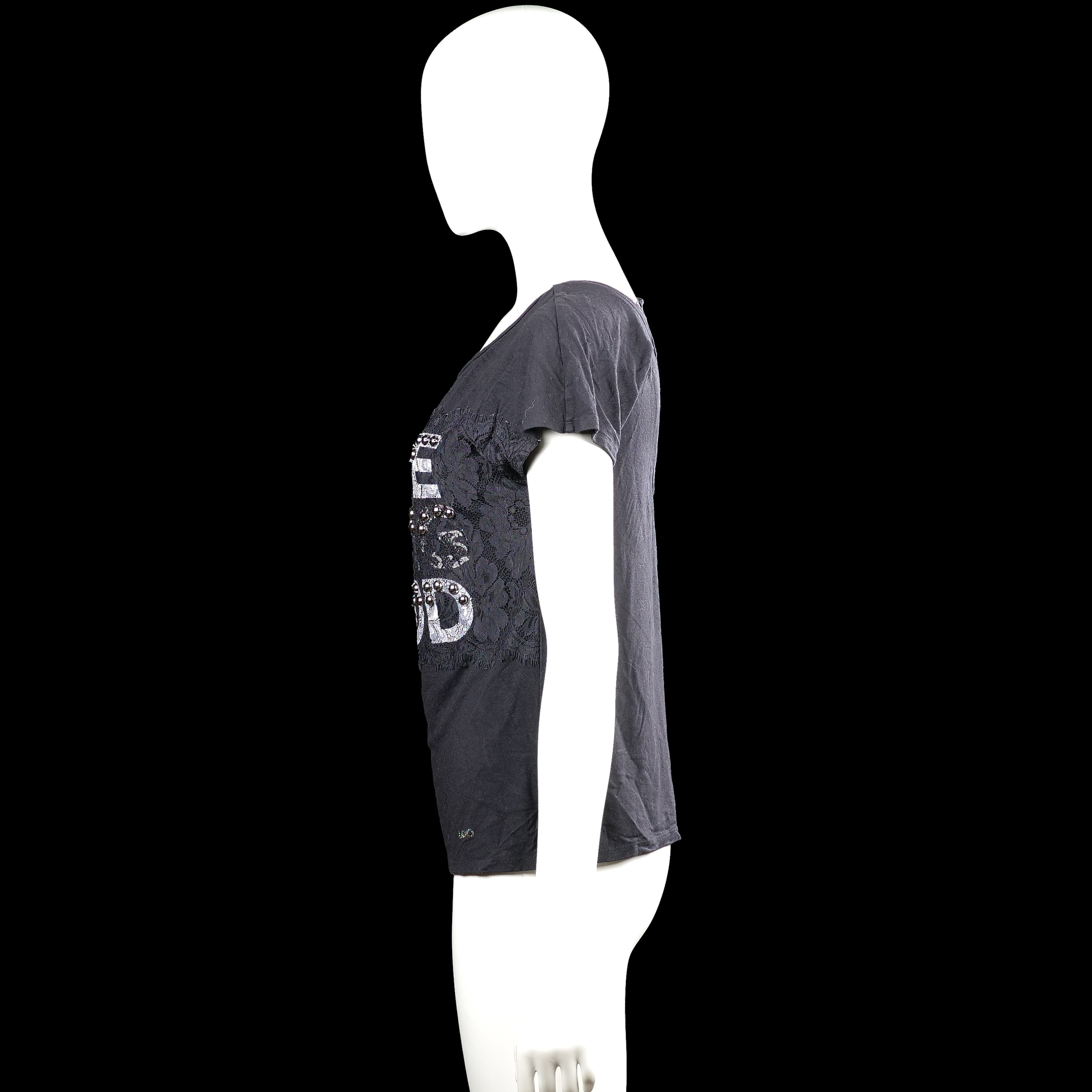T-shirt - Charcoal & Gray - Size S