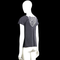 T-shirt - Charcoal & Gray - Size S