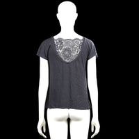 T-shirt - Charcoal & Gray - Size S
