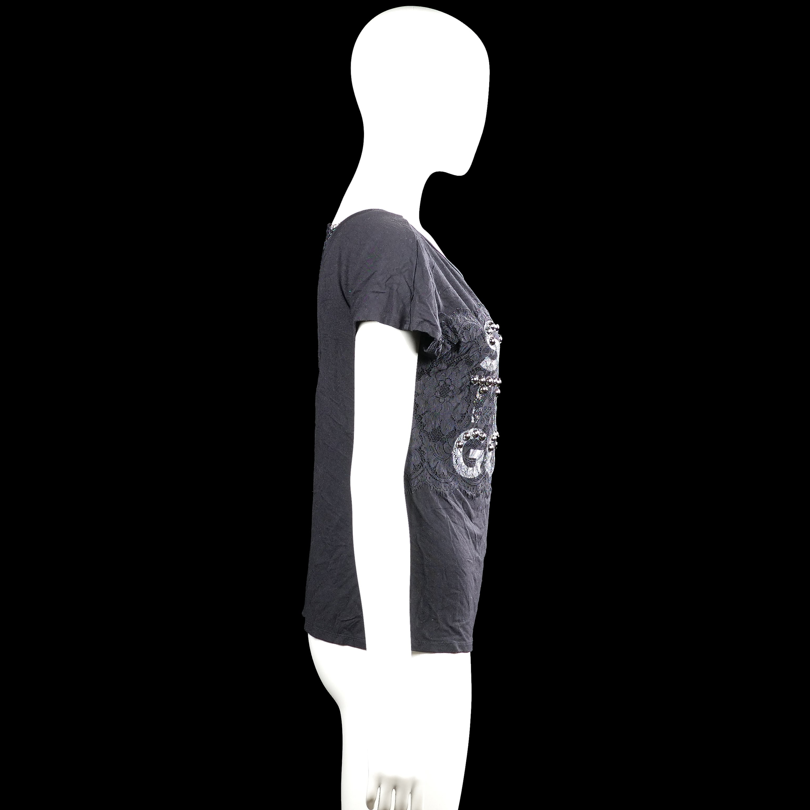 T-shirt - Charcoal & Gray - Size S