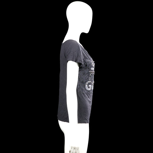T-shirt - Charcoal & Gray - Size S
