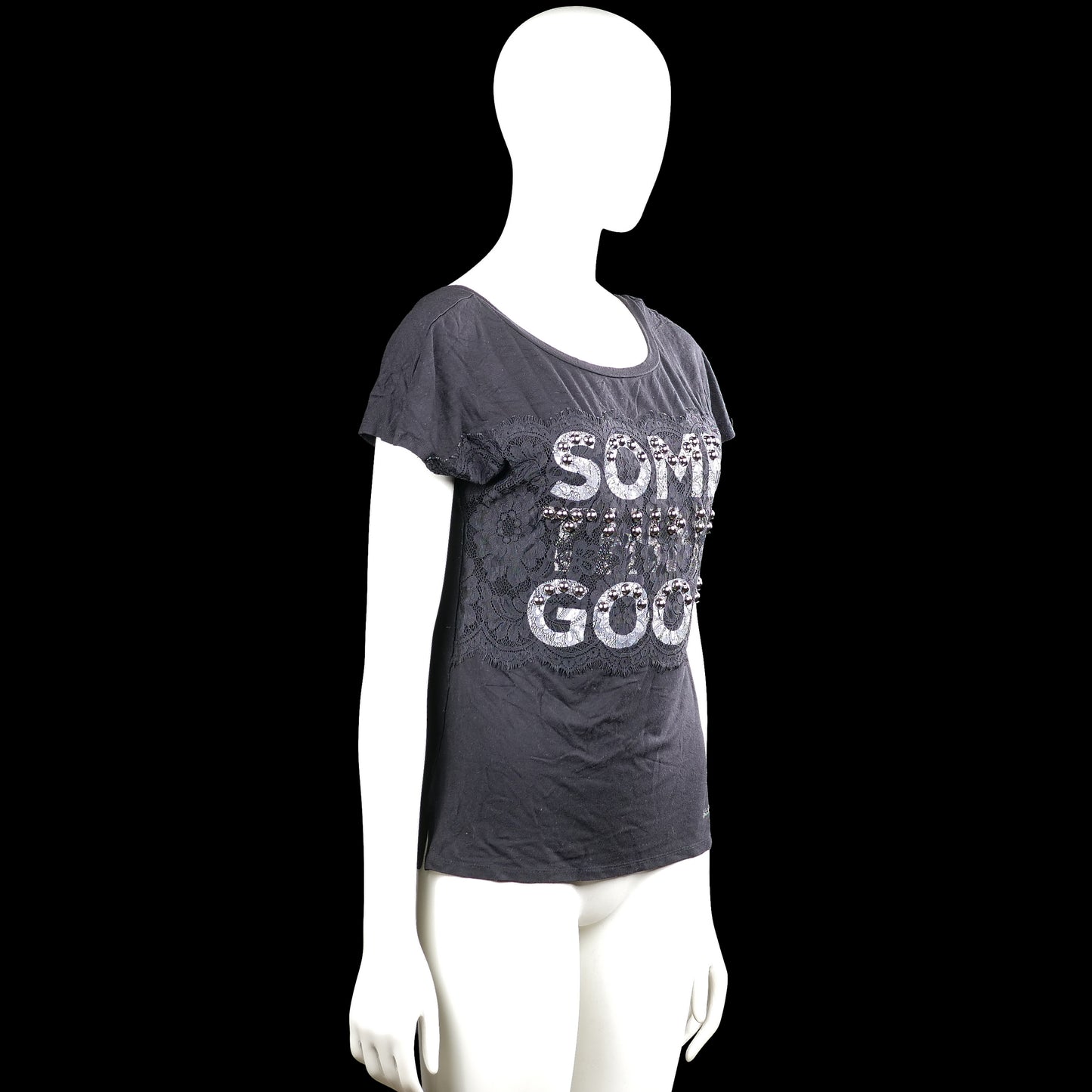 T-shirt - Charcoal & Gray - Size S