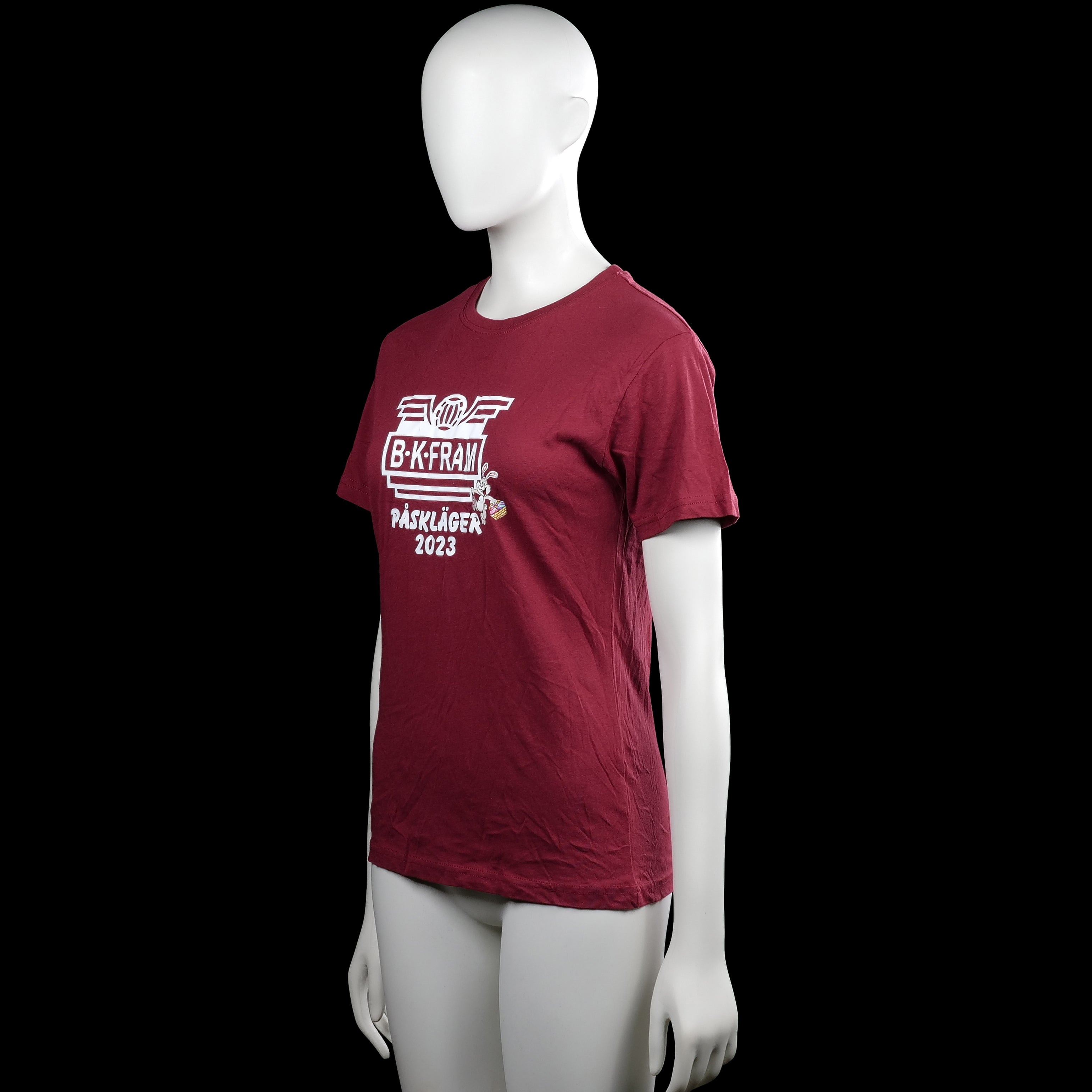 T-shirt - Burgundy - Size 150, 160