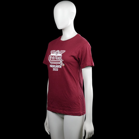 T-shirt - Burgundy - Size 150, 160