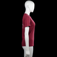 T-shirt - Burgundy - Size 150, 160