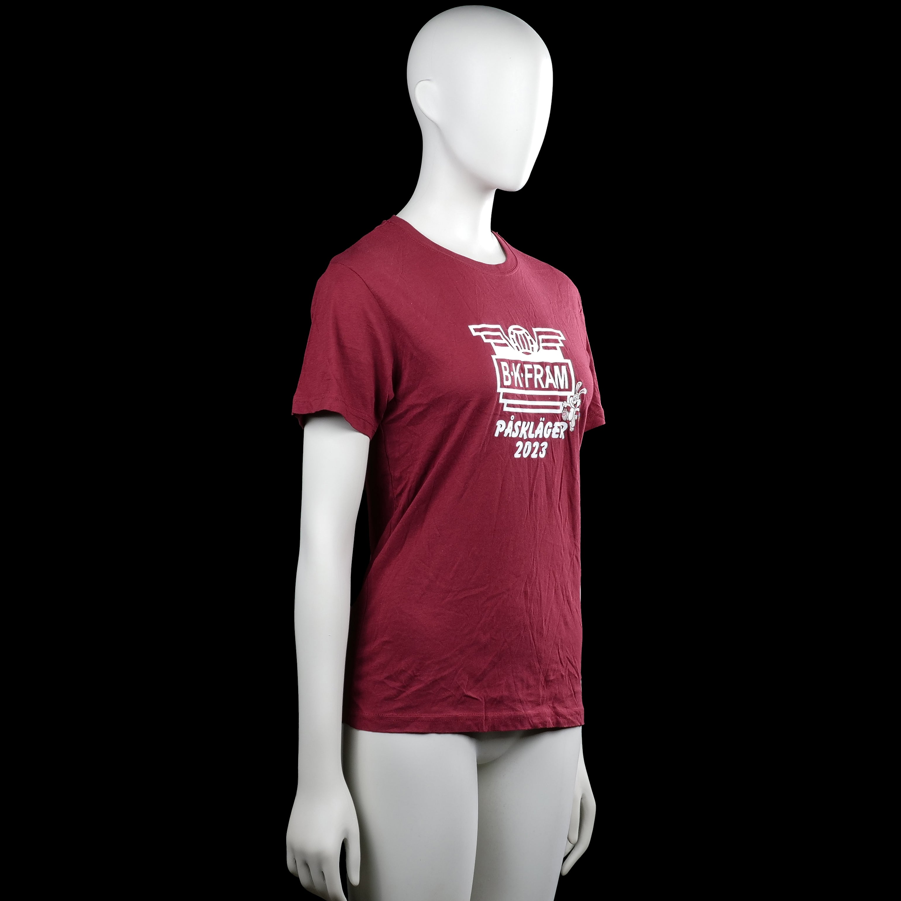 T-shirt - Burgundy - Size 150, 160