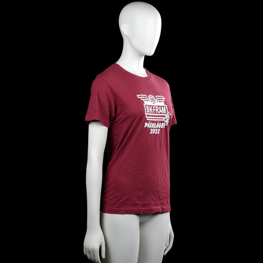 T-shirt - Burgundy - Size 150, 160