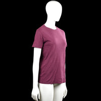 T-shirt - Burgundy - Size 158, 164