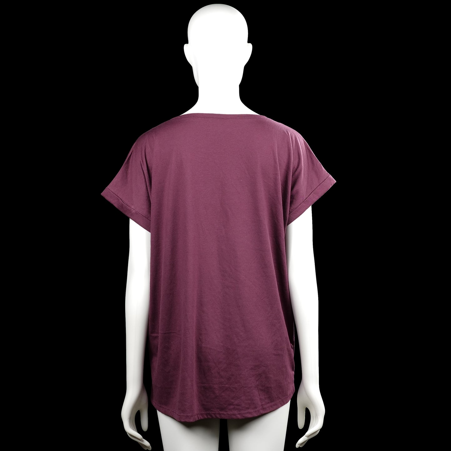T-shirt - Burgundy - Size XL