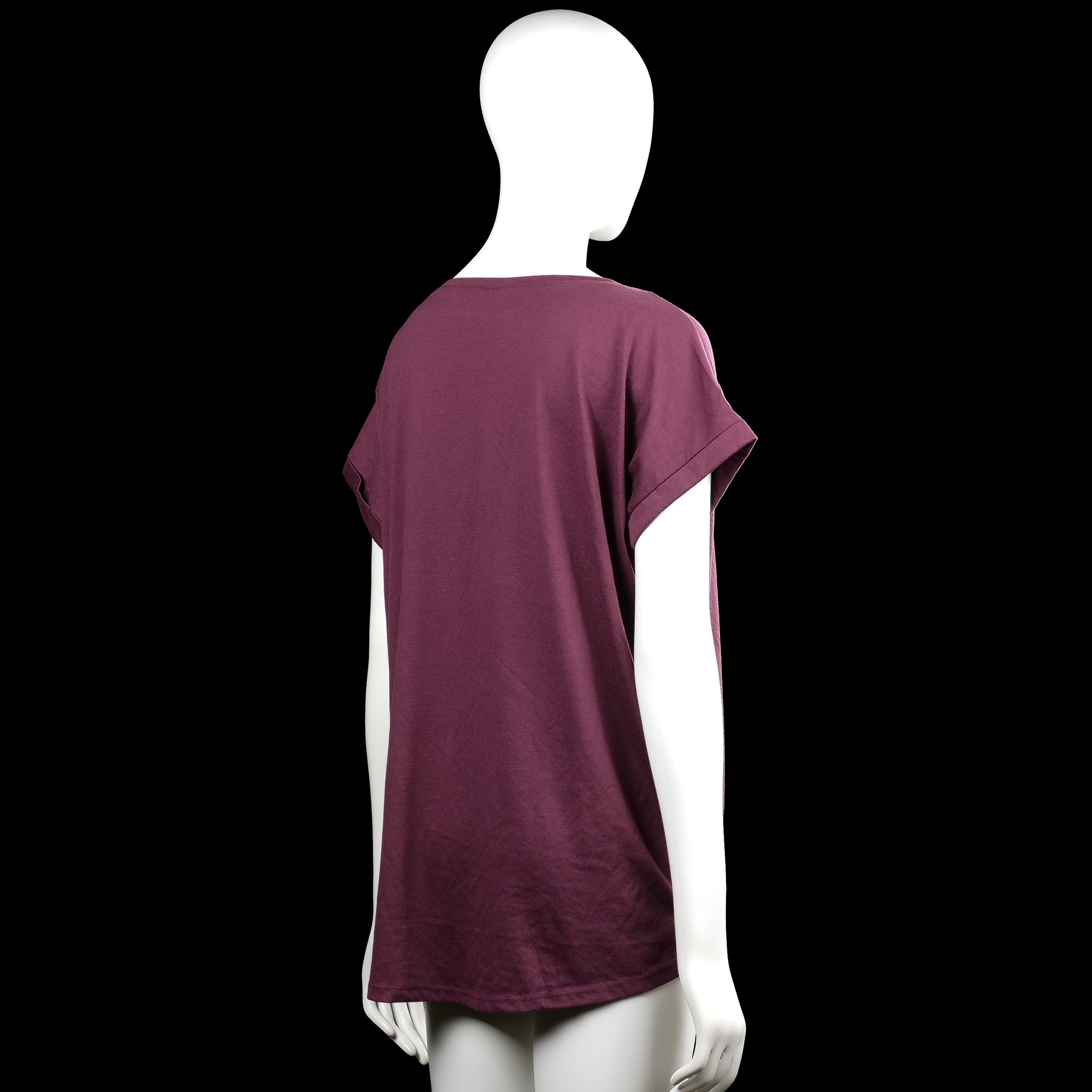 T-shirt - Burgundy - Size XL
