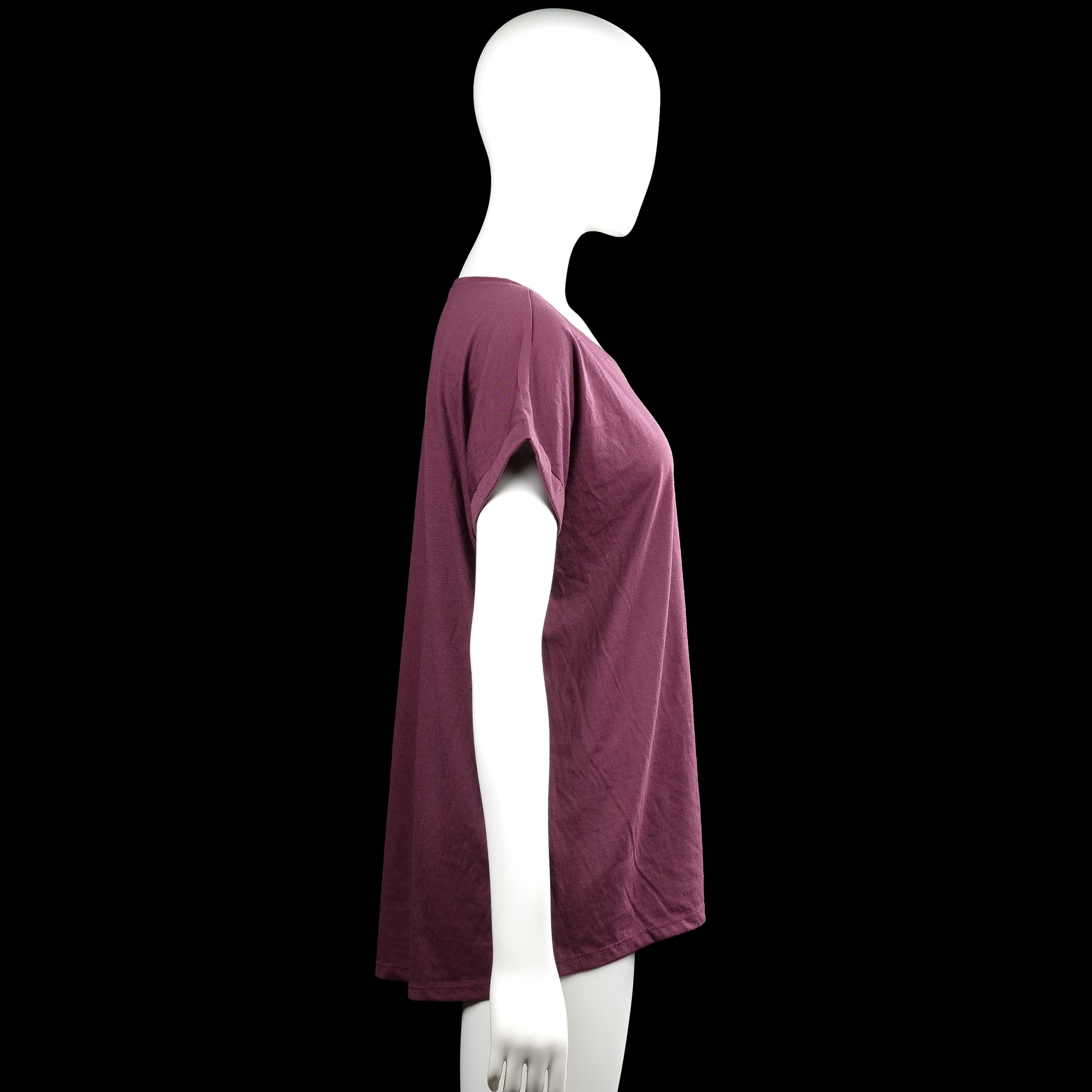 T-shirt - Burgundy - Size XL