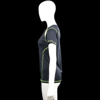 T-shirt - Black & Lime - Size S, M