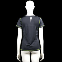 T-shirt - Black & Lime - Size S, M