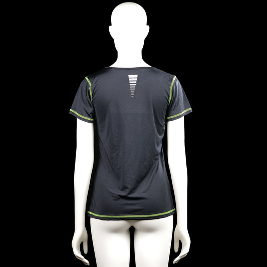 T-shirt - Black & Lime - Size S, M