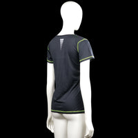 T-shirt - Black & Lime - Size S, M