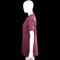 T-shirt - Burgundy - Size M