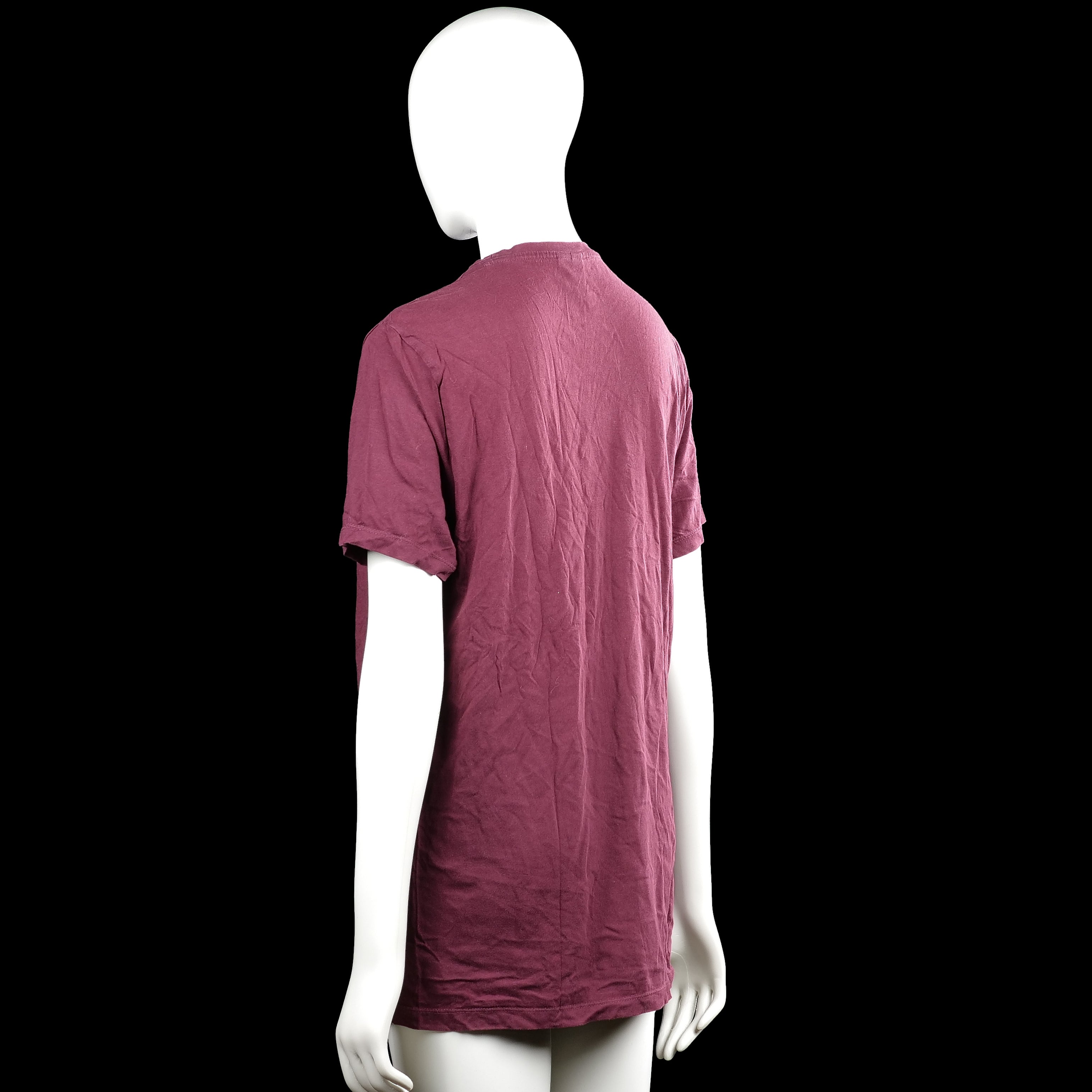T-shirt - Burgundy - Size M