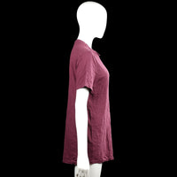 T-shirt - Burgundy - Size M