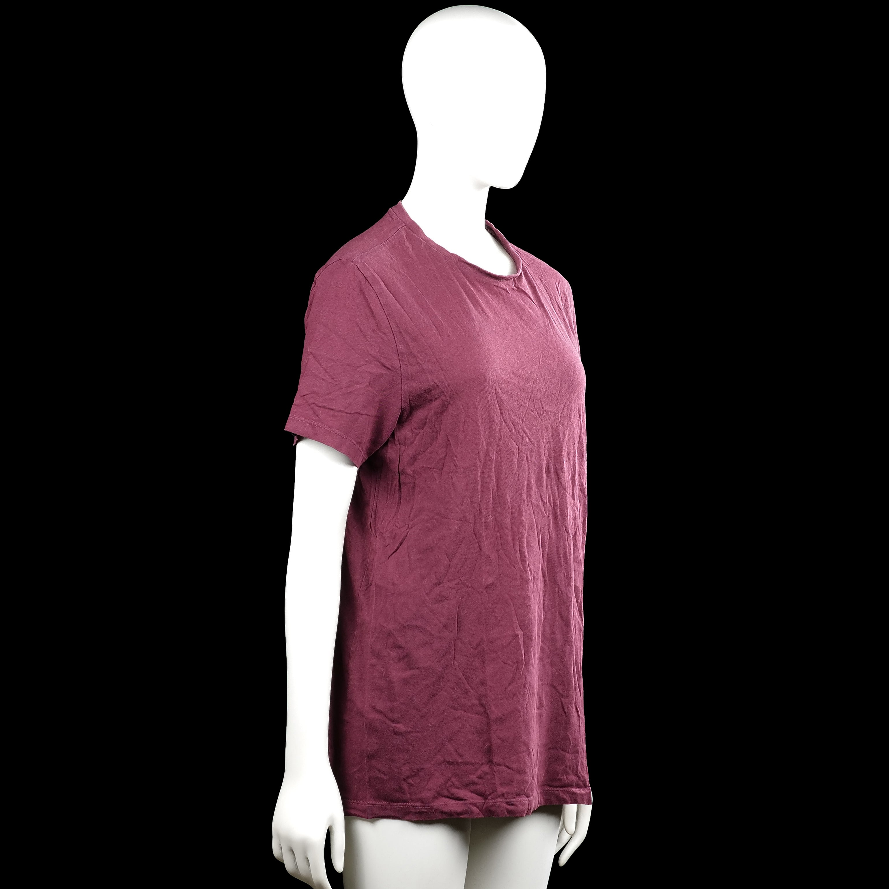 T-shirt - Burgundy - Size M