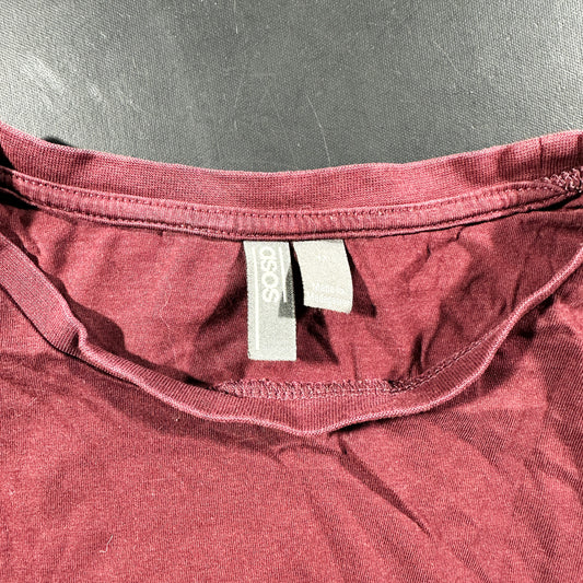 T-shirt - Burgundy - Size M