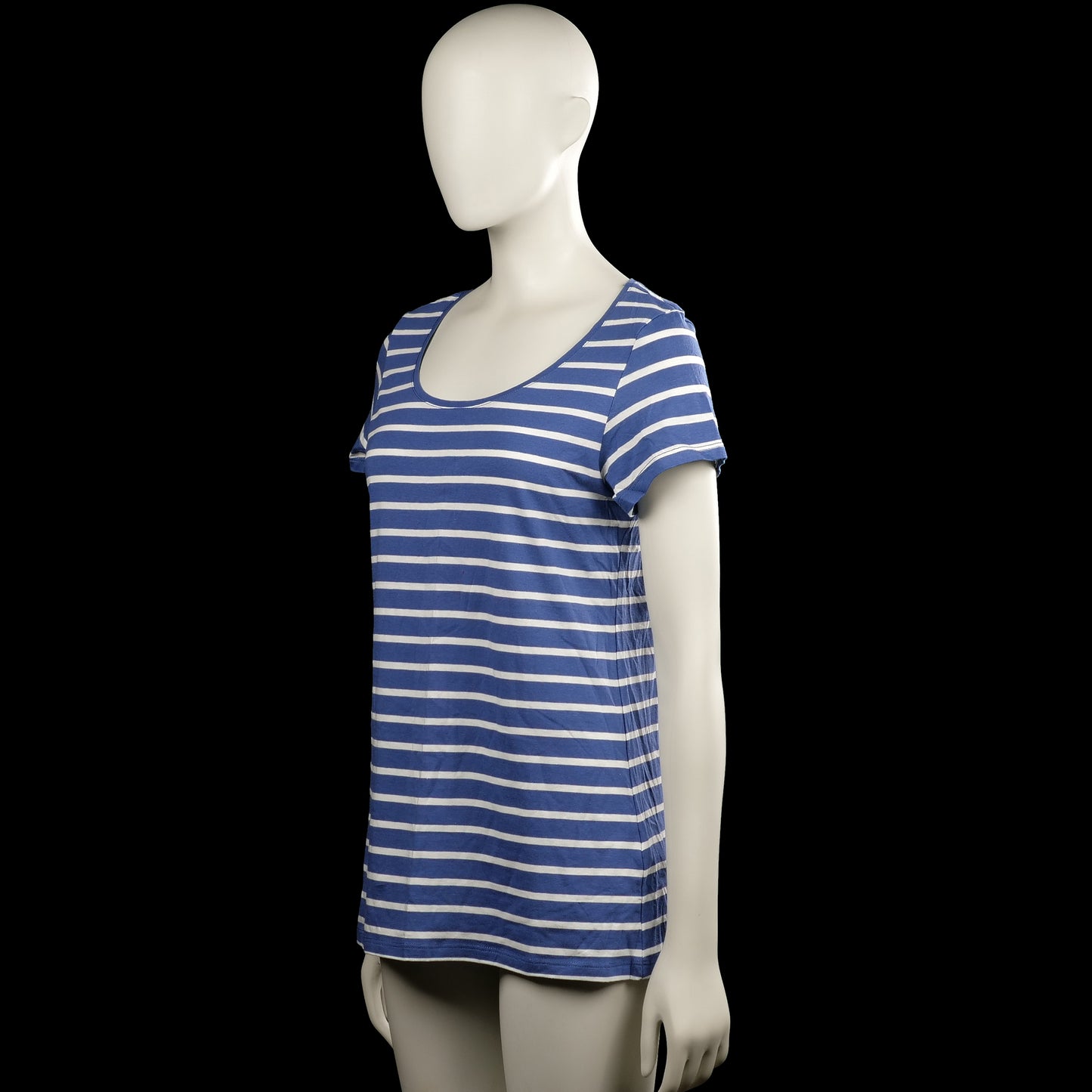T-shirt - Royal Blue & White - Size M