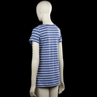 T-shirt - Royal Blue & White - Size M