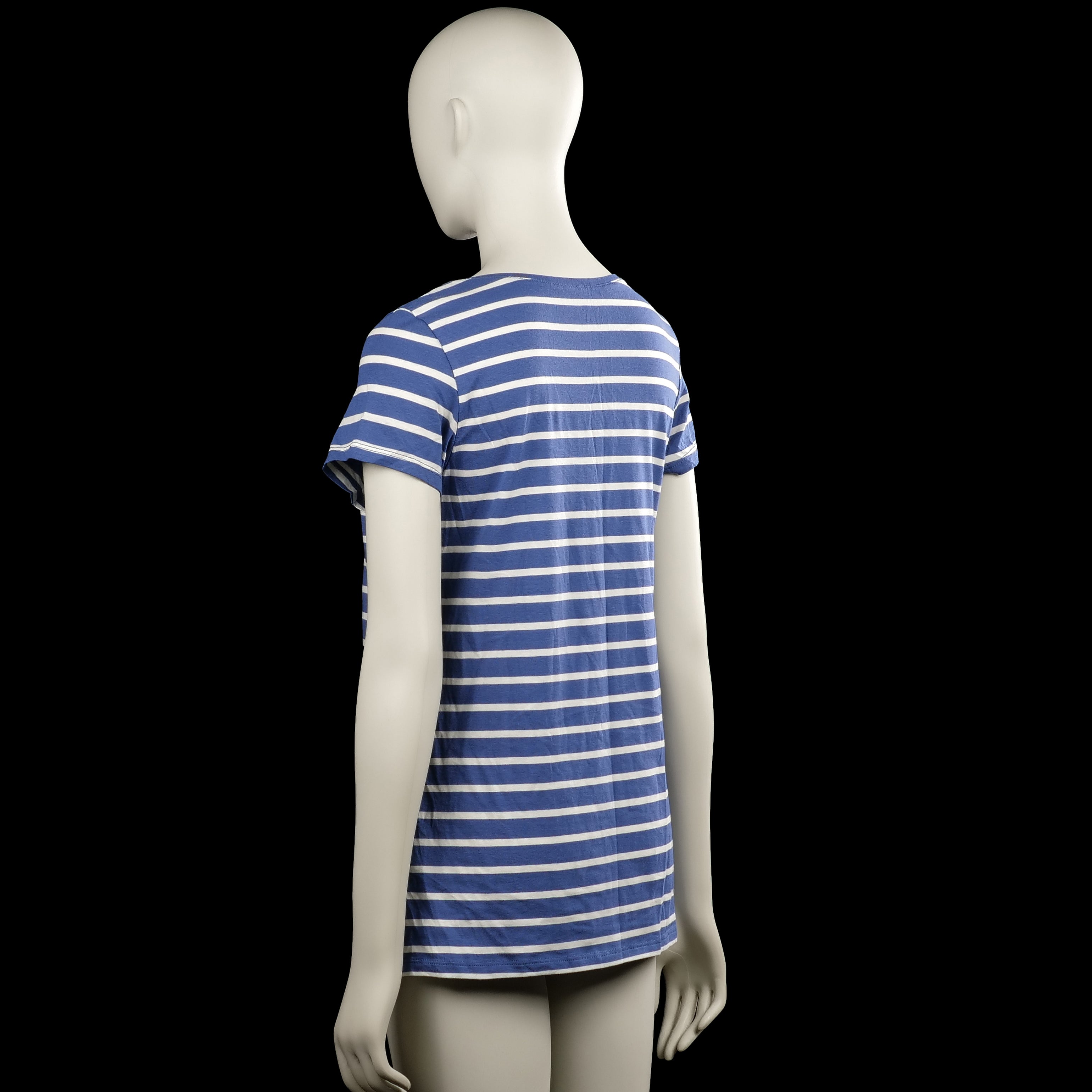 T-shirt - Royal Blue & White - Size M