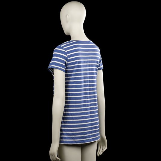 T-shirt - Royal Blue & White - Size M