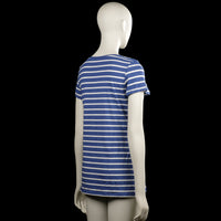 T-shirt - Royal Blue & White - Size M