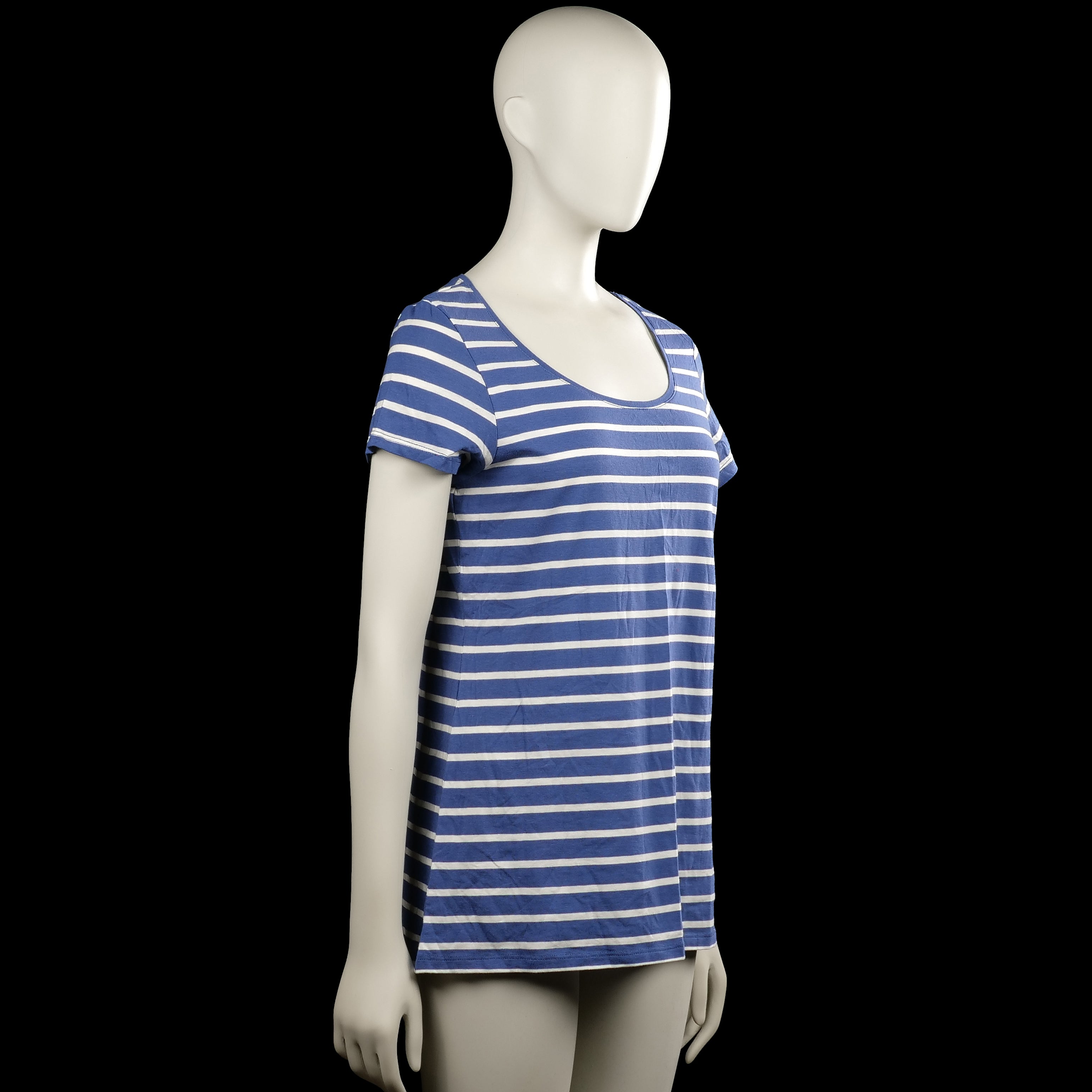 T-shirt - Royal Blue & White - Size M