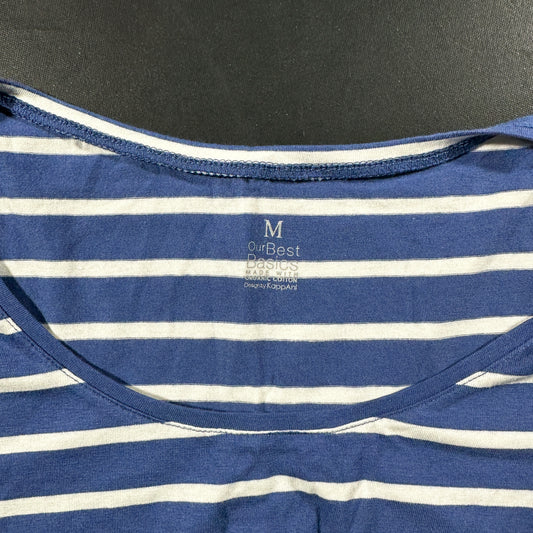 T-shirt - Royal Blue & White - Size M