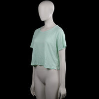 T-shirt - Mint & White - Size L