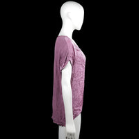 T-shirt - Purple - Size L