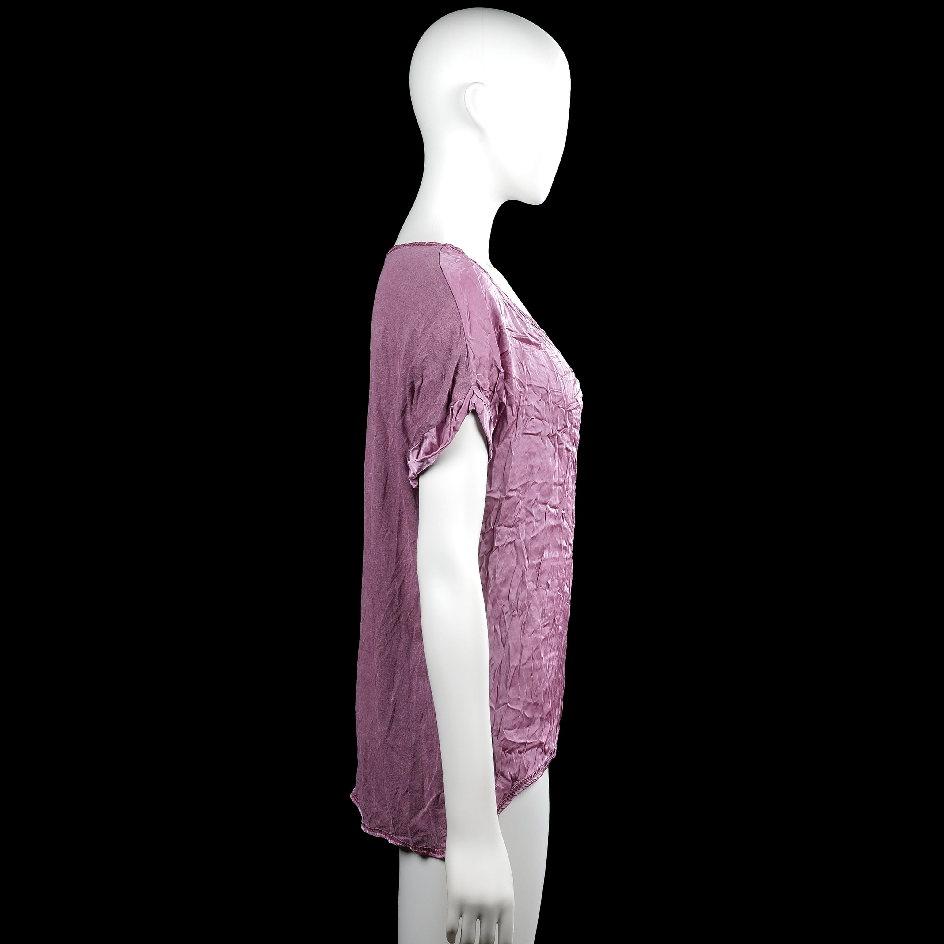 T-shirt - Purple - Size L