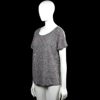 T-shirt - Gray & Forest Green - Size XL
