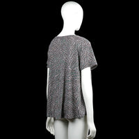 T-shirt - Gray & Forest Green - Size XL