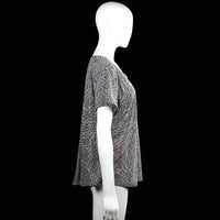 T-shirt - Gray & Forest Green - Size XL